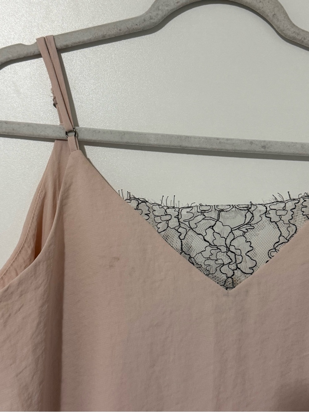 172. Grace & Lace NWT Blush Pink Lace-Trim Camisole - Picture 7 of 7
